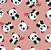 Tecido Panda cor Nude - Imagem 1