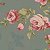 Tecido Floral Grande La Vie en Rose Cinza (MV001C03) - Imagem 1