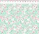 Tecido Floral verde ES022C01 (50x150) - Imagem 1