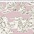 Tecido Toile de Jouy Rosa e Marrom 69046C04 (50x150) - Imagem 1