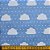 Tecido Nuvens com Poás Azuis 30582C02 - Imagem 1