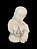 Buda Sentado Mão no Rosto Careca 18 cm - Imagem 1