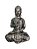 Buda Meditando Pintado 32 cm - Imagem 1