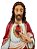 Sagrado Coração de Jesus Resina 155 cm - Imagem 2