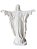 Cristo Redentor Pó de Mármore 155 cm - Imagem 1