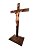 Crucifixo com base 150 cm Cristo em Resina 70 cm - Imagem 4