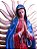 Nossa Senhora de Guadalupe Envelhecida Resina 140 cm - Imagem 2
