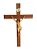 Crucifixo em Madeira 70 cm Cristo em Resina 38 cm - Imagem 1
