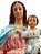 Nossa Senhora Auxiliadora Resina 130 cm - Imagem 2