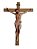 Crucifixo em Madeira Cristo em Resina 330 cm - Imagem 1