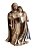 Sagrada Família em Pé Mod.5 Gesso Pintada 23 cm - Imagem 1