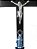 Crucifixo Madeira Cristo em Estanho de Mesa 30X18cm - Imagem 2