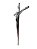 Crucifixo e Cristo em Estanho de Parede 20x15 cm - Imagem 3