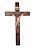 Crucifixo Madeira Cristo em Resina 31x18 cm - Imagem 1