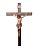 Crucifixo em Madeira 48 cm Cristo em Resina 25 cm - Imagem 1