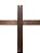 Crucifixo em Madeira 48 cm Cristo em Resina 25 cm - Imagem 4