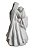 Sagrada Família Ternura Gesso 29x15 cm - Imagem 3