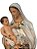Nossa Senhora Divina Pastora Resina 100 cm - Imagem 3