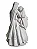 Sagrada Família Ternura Gesso 20x10 cm - Imagem 3