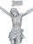 Jesus Cristo para Crucifixo em Pó de Mármore 25 cm - Imagem 2