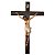 Crucifixo em Madeira 150 cm Cristo em Resina 70 cm - Imagem 1
