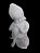 Buda Baby Mão no Joelho 24 cm - Imagem 1