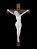 Crucifixo Cruz de madeira 50 cm - Imagem 1