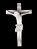 Crucifixo de Gesso 50 cm - Imagem 1