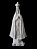 N. Sra. Aparecida Mod.2 20 cm - Imagem 1