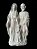 Sagrada Família Gesso 60 cm - Imagem 1