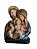 Sagrada Família Busto com Aureola Pintada 30 cm - Imagem 1