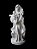 Santa Terezinha Manto Detalhado 20 cm - Imagem 1