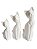 Trio de Gatos P Gesso 25 cm - Imagem 1