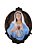 Sagrado Coração de Maria Medalhão 37x25 cm - Imagem 1