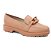 Sapato Feminino Mocassim Com Corrente Beira Rio Nude 4283.105.9569.53152 - Imagem 2