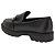 Sapato Mocassim Beira Rio Feminino Preto Com Enfeite - Imagem 6