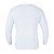 Camiseta Manga Longa Poliéster Anti Pilling Branca Masculina - Imagem 3