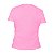 Camiseta Poliéster Anti Pilling Rosa Bebê Feminina - Imagem 3