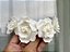 A. Headpiece Rosas off white - Imagem 1