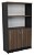 Armario alto estante para escritório em MDP 15mm com prateleiras removíveis - Imagem 1