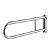 Barra de Apoio Aluminio Articulada para Banheiro 80cm de Parede - 16060 - Imagem 1