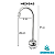 Torneira com Sensor Bica Alta Aço Inox - Loren TCS100ILD - 35003 - Imagem 2