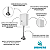 Válvula de Mictório com Sensor Branco - Loren MS20B - 35014 - Imagem 2