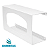 Suporte Porta Luvas Fabricado em Aço Pintura Eletrostática Branco - 13692 - Imagem 1