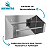 Suporte Pano Perfex Parede Aço Inox Semi brilho Higiênico Para Clinica - 37001 - Imagem 3
