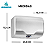 Secador De Mãos Automático DryPlus Parede Aço Inox 304 Banheiro - 39004 - Imagem 2