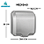 Secador De Mãos Automático Parede Aço Inox Escovado Jet Dry Banheiro - 39001 - Imagem 2