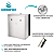 Toalheiro Inox Interfolhas Loren Metais Com Trava - 12182 - Imagem 4