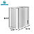 Toalheiro Inox Interfolhas Loren Metais Com Trava - 12182 - Imagem 2
