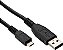 Cabo USB 2.0 e Micro USB de 5 Pinos Smartogo com Cabo de 1 Metro- WI298L - Imagem 1